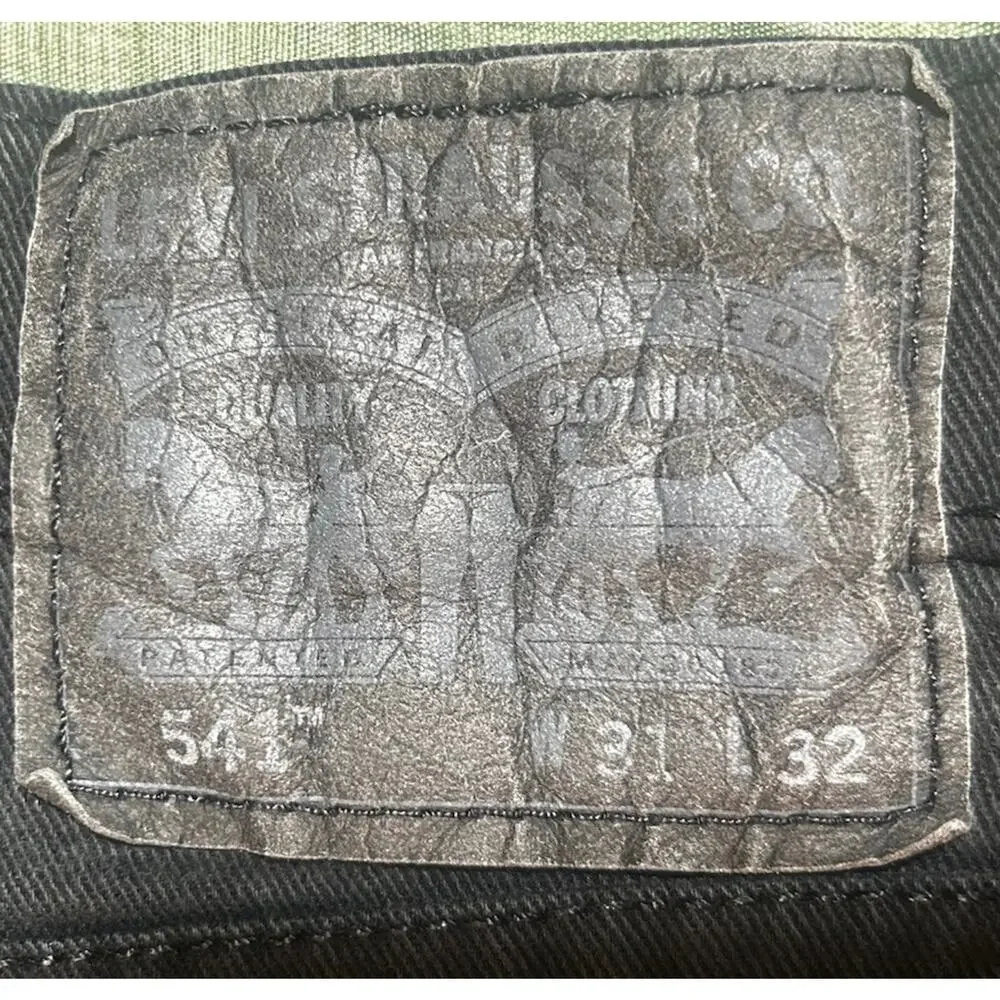 Levi's 541 Athletic Taper Jeans Mens 31x32 Black